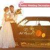 Just Married Car Sticker, Wedding Car Decoration, Wedding Car Decoration,