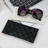 Sightor Sunglasses Case, 2 Pcs Soft Eyeglass Cases Checkered Sunglass