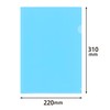 Plus Color Clear Holder A4 Vertical Blue 10 Books 89-341