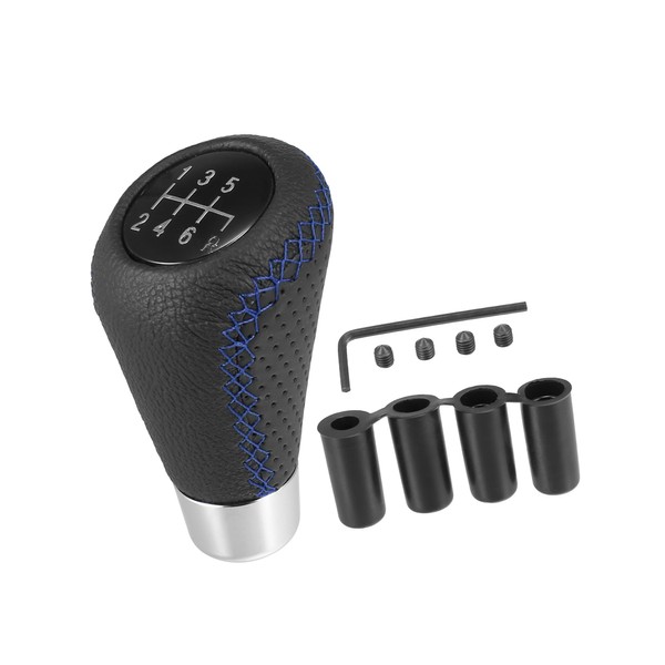 A ABSOPRO Black 6 Speed Car Gear Shift Knob PU