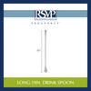 RSVP International Endurance Collection Barware/Coffee Spoon, Long, 11-inch, Stainless Steel