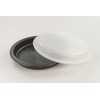 TUPPERWARE UltraPro cake mold gray + lid white