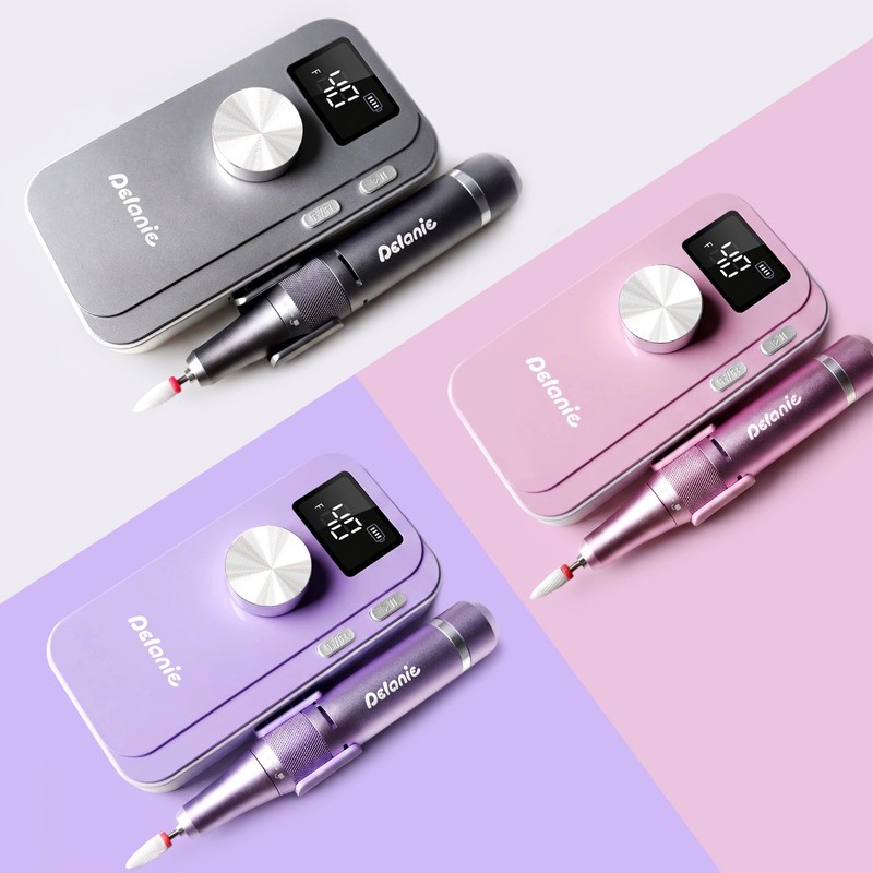 Delanie Electric Nail Cutter 40000 RPM for Gel Nails Acrylic