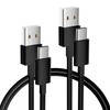 2 Pack 6FT USB C Cable Fast Charging Cord