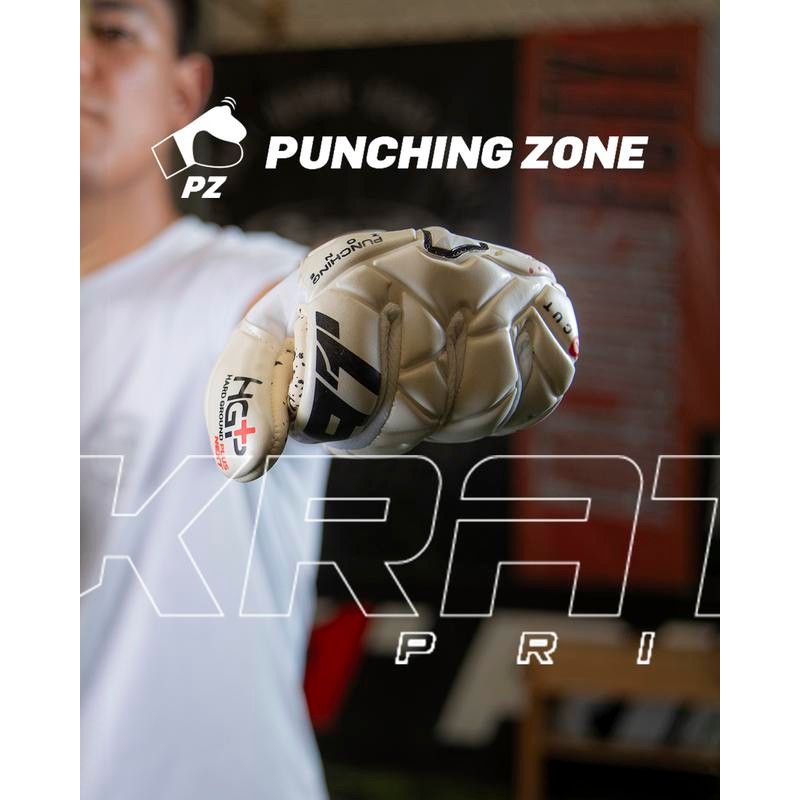 Rinat Kratos Prime Turf Goalkeeper Glove - Color: White, Size: