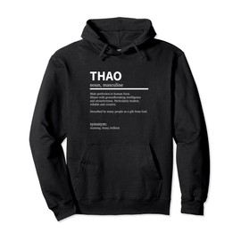 Definition Thao Name Saying Thao First Name Thao Pullover Hoodie
