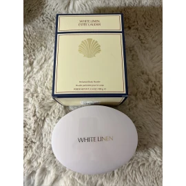 Estée Lauder Estee Lauder Perfumed Body Powder- White Linen- Full Size 3.5 oz/100g, NIB