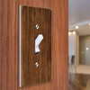 WIRESTER Single Gang Toggle Light Switch Plate/Wall Plate Cover -