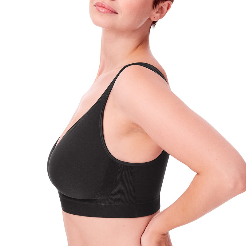 Bali Women's Comfort Revolution® Wirefree Bra with Smart Sizes, Black,