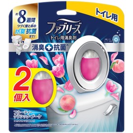 Febreze Deodorizing & Antibacterial Toilet Fruity Classic Bouquet, 2 x 2 Packs of 2