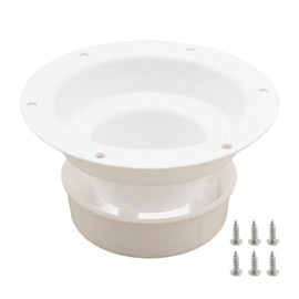 Saihisday RV Plumbing Vent Cap RV Plumbing Vent Cap, White RV Roof Sewer Vent Cover, Plastic RV Roof Vent Cover Suitable for 1 to 2 3/8 Inch Pipe