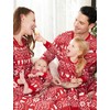 PATPAT Matching Christmas Pjs for Family Pajamas Set Snowflakes Christmas