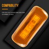 HUSUKU 4PCS Dual Cab Bed Fender LED Side Marker Lights