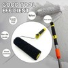 XWADJCD 9 Inch Drywall Compound Roller, Drywall Texture Roller Brush,
