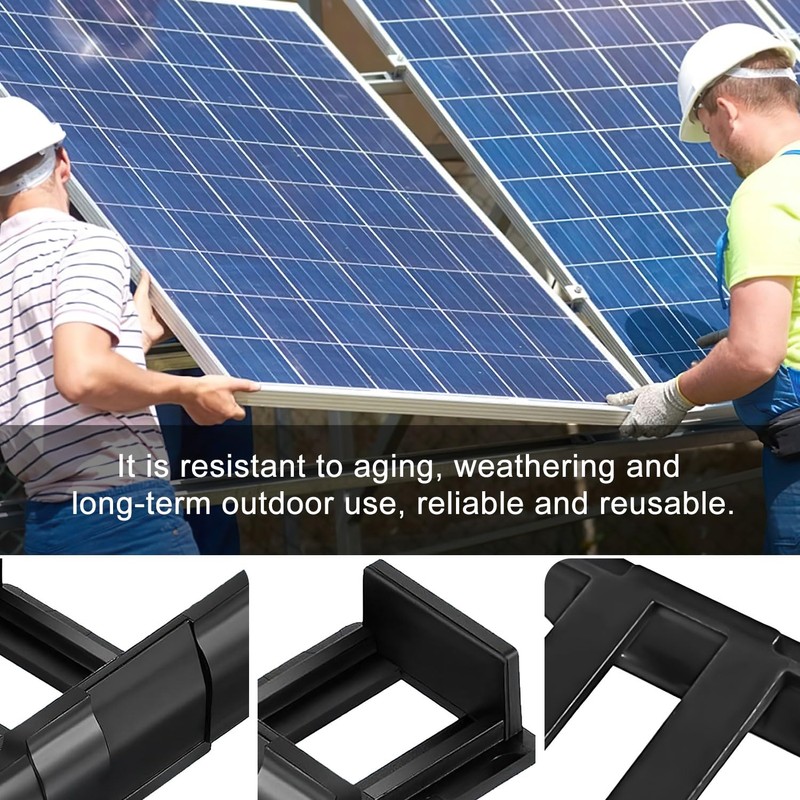 Solar Panel Water Drain Clips Mud Removal Clip Pack of