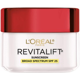L'Oreal Paris Revitalift Anti-Wrinkle and Firming Face Moisturizer SPF 25 Pro Retinol Centella Asiatica Paraben Free 1.7 ozSize / 로레알 파리 리바이탈리프트 주름 방지 및 펌링 페이스 모이스처라이저 SPF 25 프로 레티놀 센텔라 아시아티카 파라벤 프리 1.7온스Size