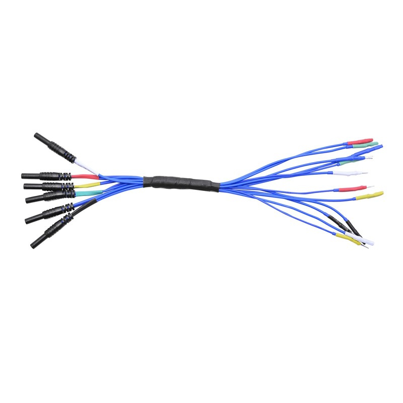 HT306 4 Connectors Sizes Universal Breakout Leads, 6 Channel Test
