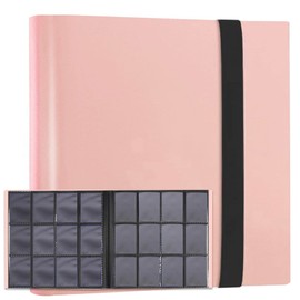 REIYAIBA Card File, Trading Card Binder File (Sleeve Compatible, Side Load, Large Capacity), Collection, Card Case, Album Case, Trading Card Holder, Collecting Trading Cards, Star Card Collection