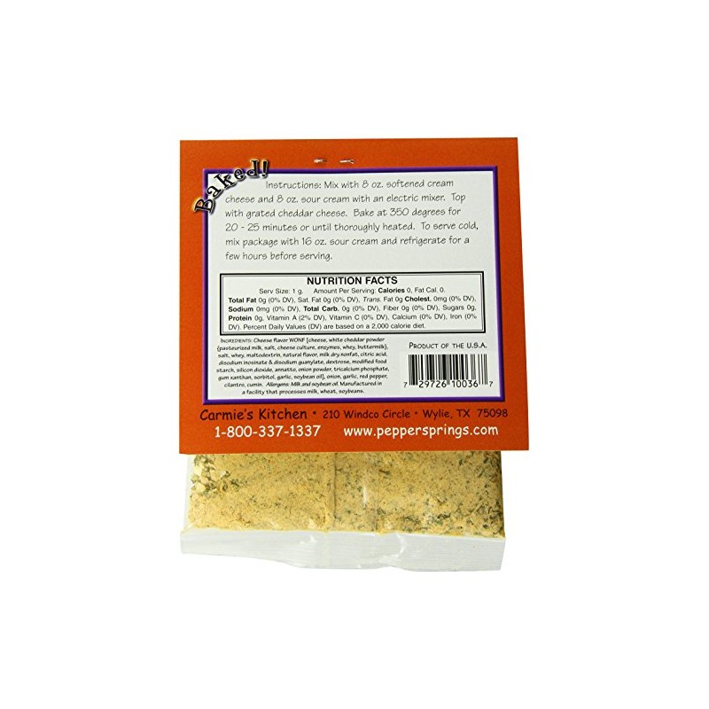 Carmie's Kitchen Baked Enchilada Dip Mix, 0.89 Ounce