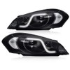 G-PLUS LED DRL Headlights Assembly W/O Bulbs, Fit 2006-2007 Chevy