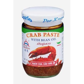POR KWAN Thai Crab Paste with Bean Oil 200g