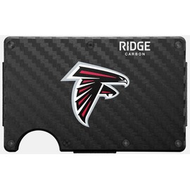 Ridge Wallet - Atlanta Falcons - Carbon Fiber 3k