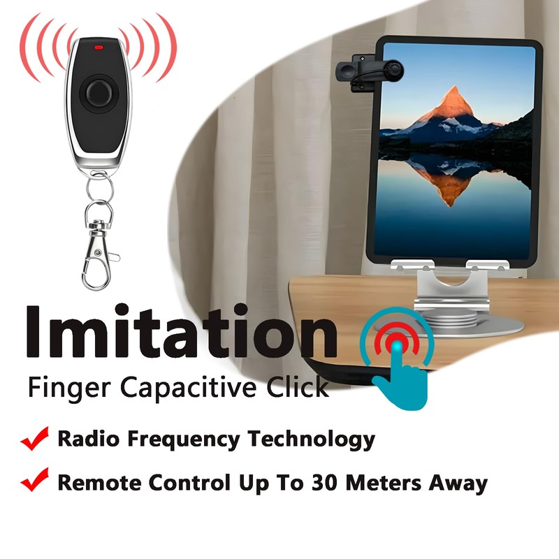 Remote Control Page Turner for Kindle Reading-Remotely Click Page Turner