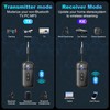 2026 Upgraded Bluetooth 5.4 Transmitter Receiver, 2-in-1 Airplane Bluetooth Adapter,