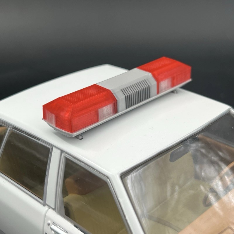 LED-Compatible Lightbar 1/18 Red Smith Wesson 8780 8880 8980 Lightbar