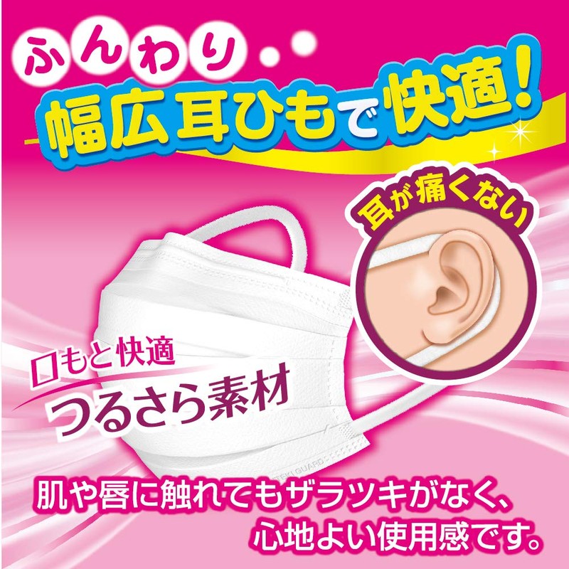 Comfortable Guard Refreshing Mask, Small Size, White, , ,