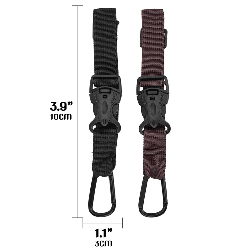 HannaFires 2PCS Luggage Hook Strap – External Suitcase Hook Strap