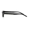 SA106 Mens Narrow Rectangular Plastic Powered Reader Lens Reading Sunglasses