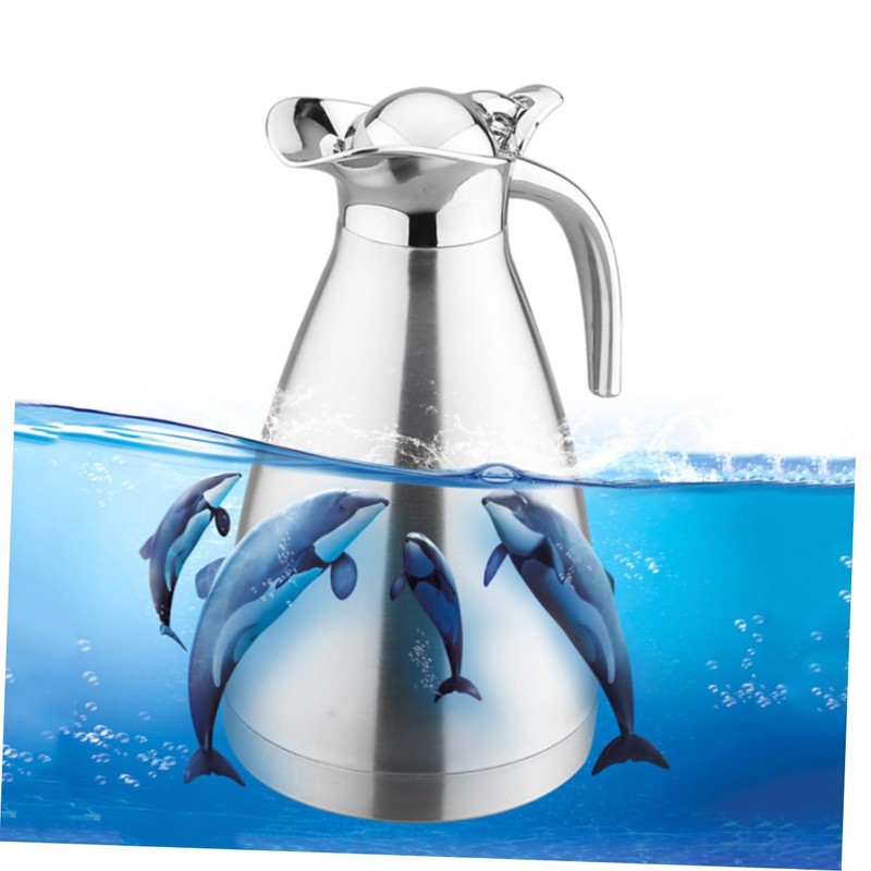MAGICLULU Stainless Steel Thermal Bottle 1.5l Vacuum Insulated Pot for
