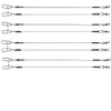 blntackle76 Jenzi Titan Leader Set: 8 Pieces Titanium Leaders by