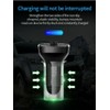 Bluetooth FM Transmitter 5.0, Car Radio Adapter LED Display Hands-Free