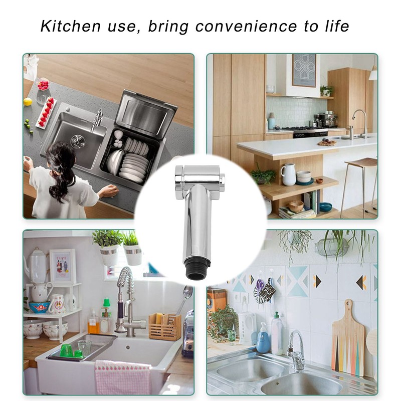 Kitchen Tap Pull Out Spray Head Sink Sprayer ABS Water