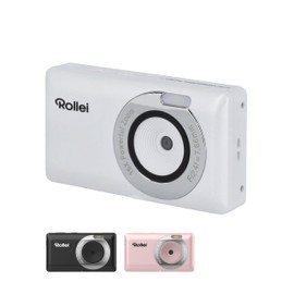 Rollei Compactline Pocket Digital Camera - 50MP, 16x Digital Zoom, 2.7K Video Quality, Compact and Lightweight for Travel, User-friendly Design