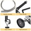 Pre Rinse Hose with Sprayer Valve, 38 Inch Commercial Dish