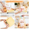 OUTXE 2 Pack Bread Bag - Fully Sealable Reusable Sourdough