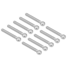 M METERXITY 20pcs Mechanical Shoulder Lift Eyebolt Rigging Chandelier Fence Stainless Steel Hanging Bolts for Park Decoration (M5mm x 30mm)