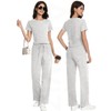 Streetwear Trendy Cotton Summer Sweat Suits Golf Lounge Travel Outfits