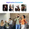 ZOWEETEK Wireless Microphones for Singing,Dual Handheld Dynamic Mic with Rechargeable