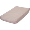 Go Mama Go Pink with Chocolate Polka Dots Changing Pad