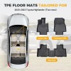 Aftermarket Products All Weather Floor Mats For 2020-2025 Toyota Highlander
