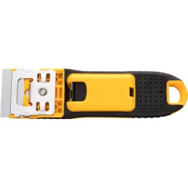 OLFA 40mm Mini Razor Scraper (GSR-2) - Stainless Steel Razor Blade Scraper Tool w/ 6 Blades & Reinforced Handle for Glass, Paint, Floors, Replacement Blades: OLFA 40mm GSB-2S/6B & 120mm GSB-1S Blades