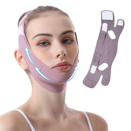 ZeiLaBang Kakadi V Face Masks, Reusable V-Line Mask, Face Slimming Strap, Reusable Chin Strap, V-shaped Chin Face Tightening Band, Face Lifting Mask for Women