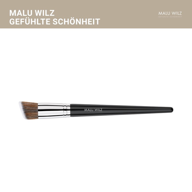 Malu Wilz Foundation Brush - Make Up Brush for Even