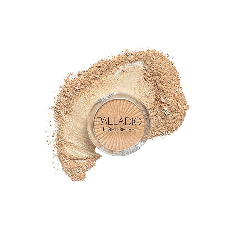 Palladio Sunkissed Highlighterl, Polvo de Maquillaje Suave y Cremoso, Tonos