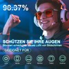 SURFOU Blue Light Filter Glasses for Men and Women, Blue