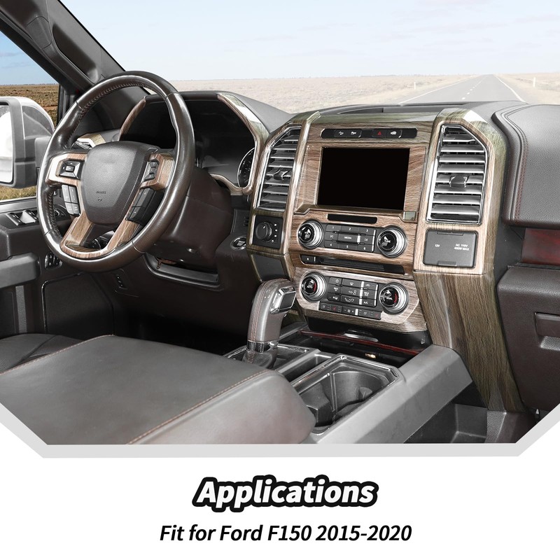 JeCar 16PCS Full Interior Trim Kit Fit for Ford F150